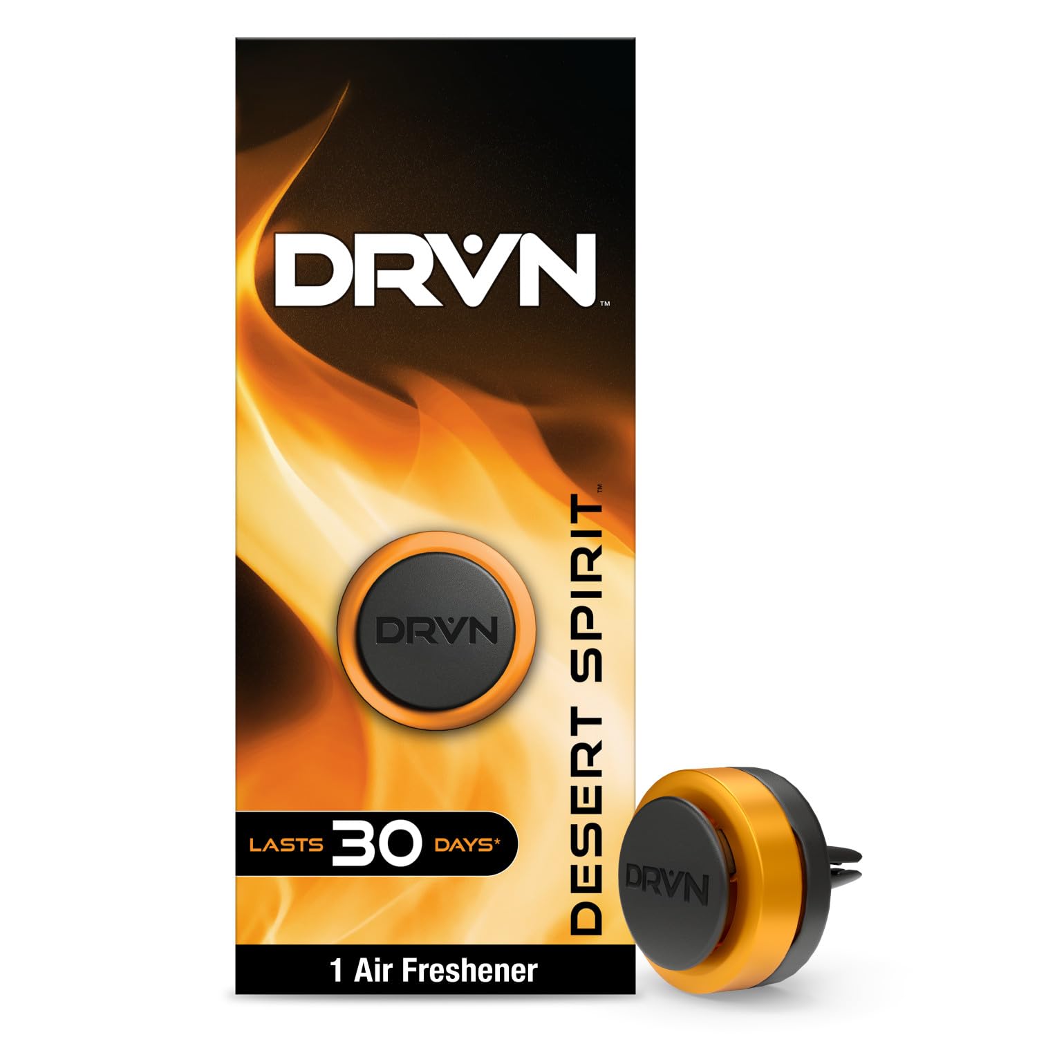 DRVN Car Vent Clip Air Fresheners, Pack of 6, Dark Sky Scent, Fresh Citrus & Sandalwood Fragrance, Long-Lasting 30-Day Odour Elimination, Secure Adjustable Clip for Cars, SUVs, Trucks & Vans — view 9