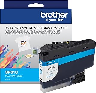 Brother Genuine Sublimation Ink Cartridge Black Cyan (SP01C)
