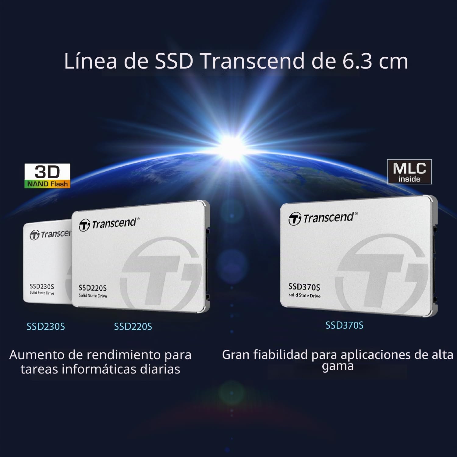 SSD TRANSCEND 2.5" 256GB SSD370 SATA III 570/320MBs ALU