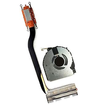 DFS200405BY0T-FKG0 L51100-001 CPU Heatsink with Cooling Fan Replacement For HP Pavilion X360 14-DH 14-DH1036TX 15-DQ 14M-DH 14M-DH0003DX TPN-W139 TPN-W140 Integrated graphic Series Laptop 5V 0.5A 4PIN