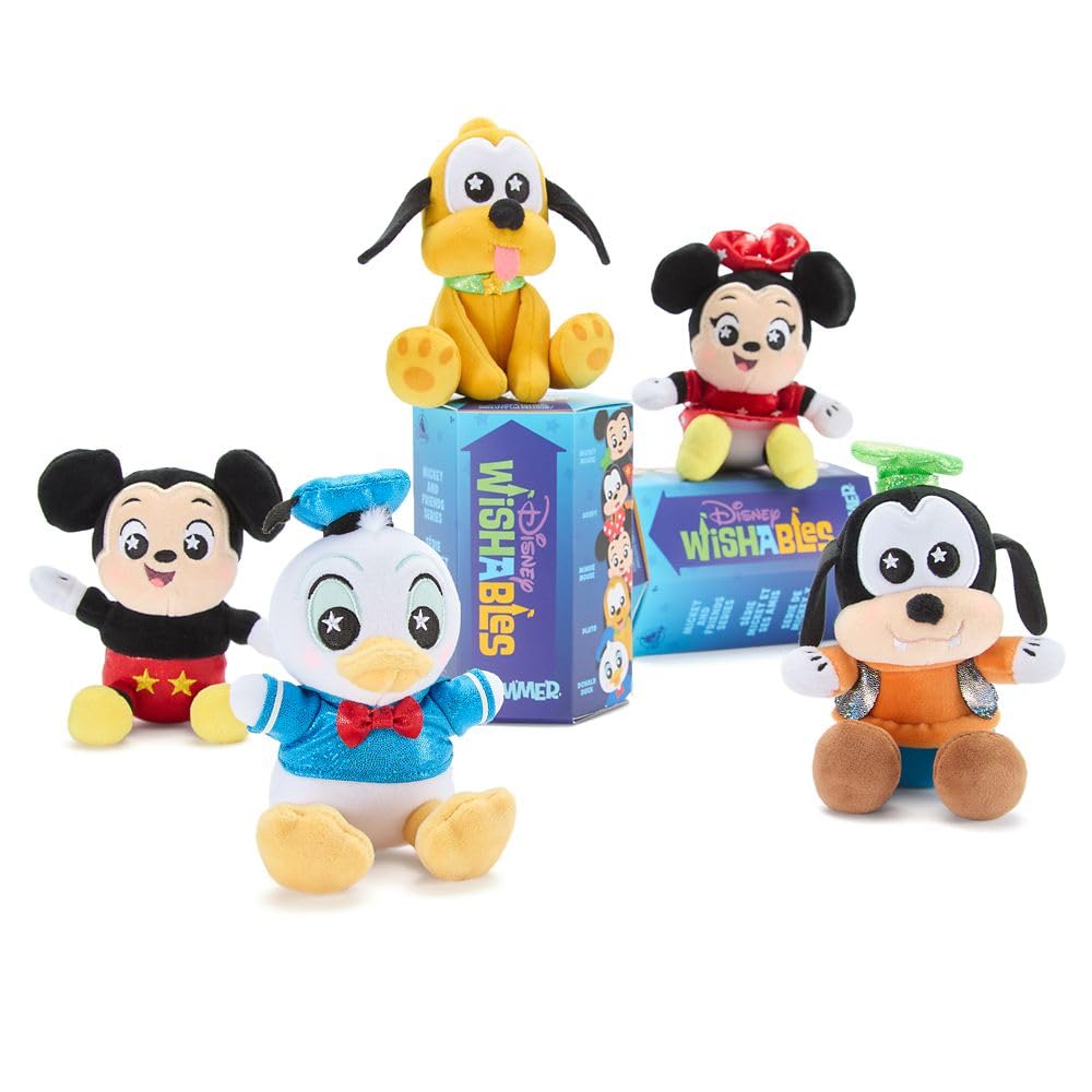 Amazon.com: Disney Store Official Mickey Mouse & Friends Wishables
