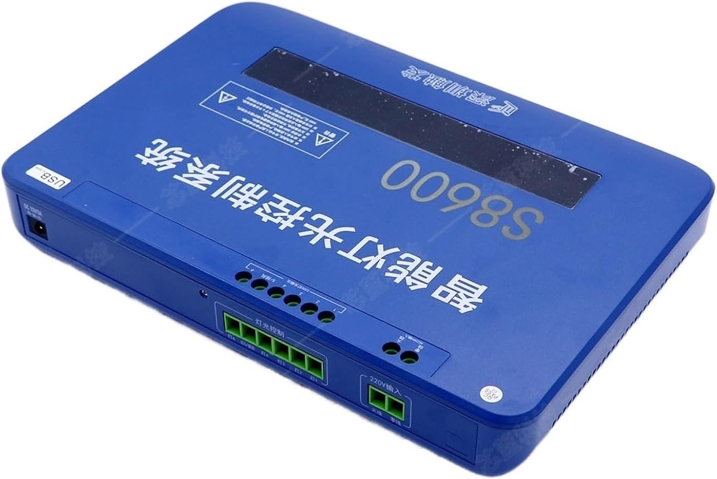 S8600 Audio Intelligent Lighting Controller KTV bar LED Magic Full Color Sound and Light Linkage Audio Controller