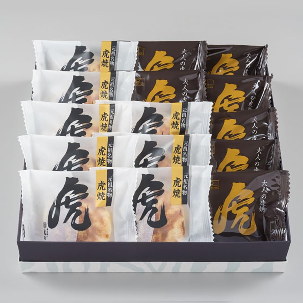 Amazon | 虎屋本舗 虎焼&大人の虎焼 2種 計15個入 | 虎屋 | どら焼き 通販