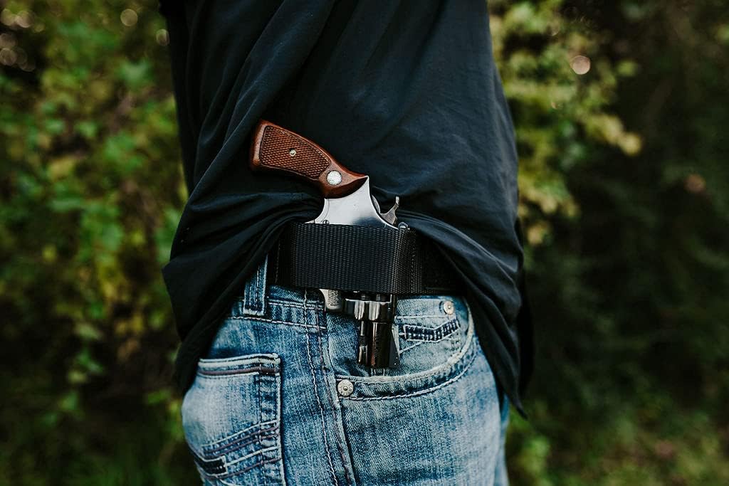 Conceal Carry Belt with Built in Holster Made in USA