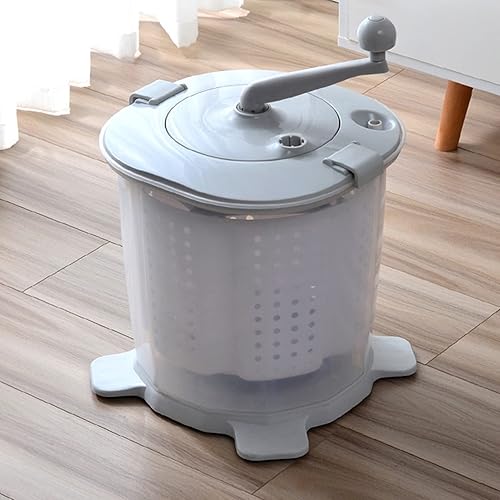 Miniatura 8 de Lavadora manual portátil no eléctrica Spin Dryer Combo, Mini lavadora de mano Lavandería Spinner, Ropa compacta Ropa interior Calcetín Lavadora