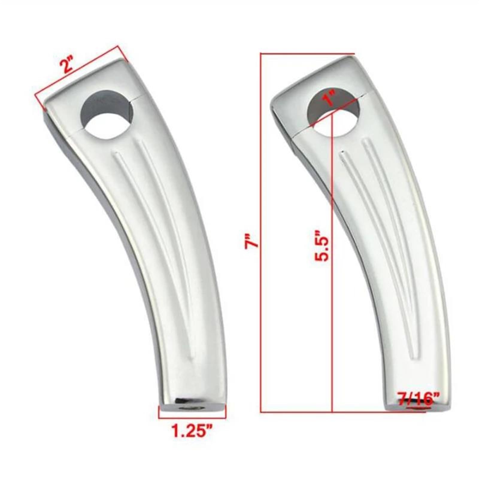Abrazadera Elevadores Manillar para Yamaha V-Star 650/1100 Classic Custom Silverado Road Star 1600/1700 Manillar Riser Montaje Abrazadera Adaptador Piezas Elevador De Manillar