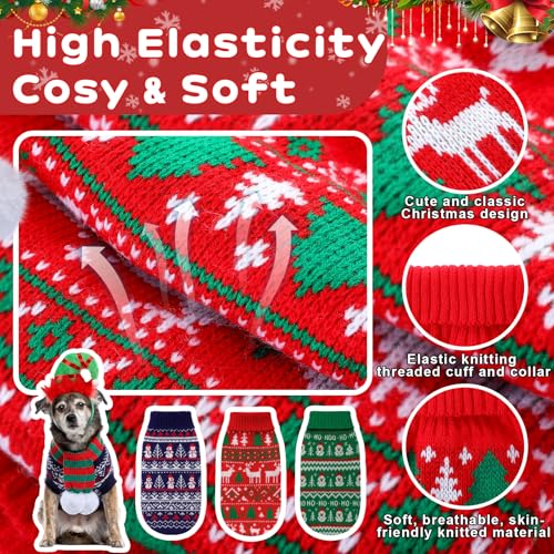 Disfraz Navideño para Perro Reginary Set 9 piezas M miniatura 4