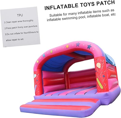 Miniatura 7 de Kit de reparación de 20 hojas de película de reparación de colchón de aire, kit de reparación de tienda de campaña, kit de parche de cama de aire