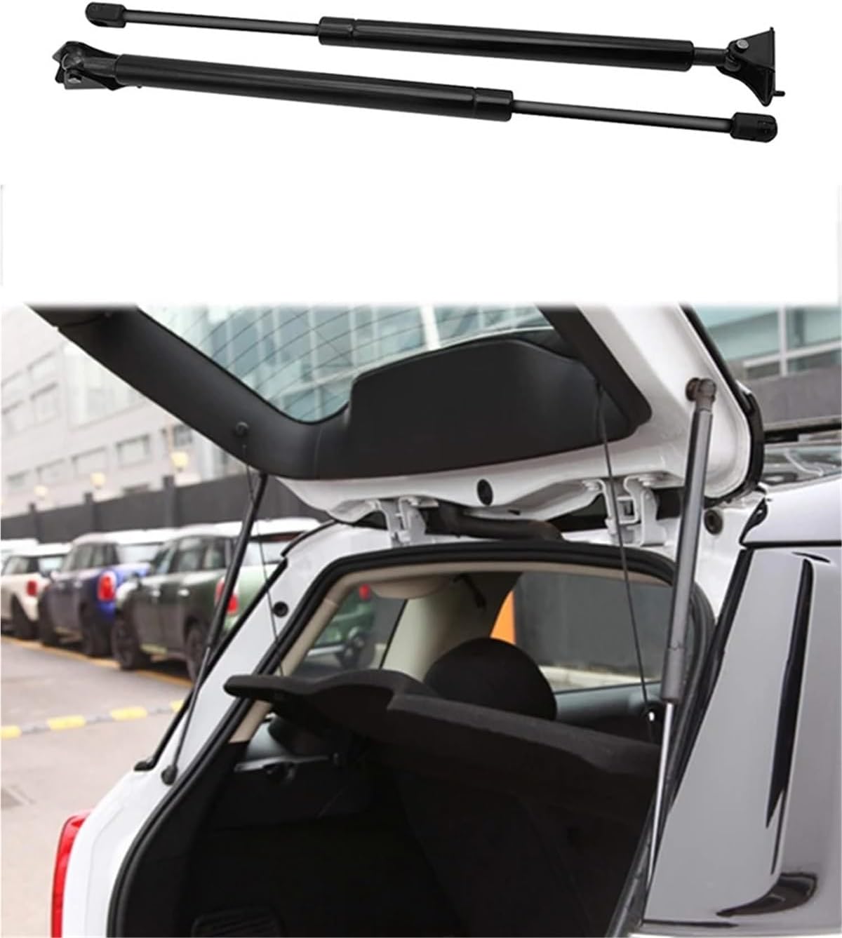 Car Rear Tailgate Lift Support Rods Gas Spring Shock Absorbe Struts Compatible With Jeep Grand Cherokee ZJ ZG 1993 1994 1995 1996 1997 1998