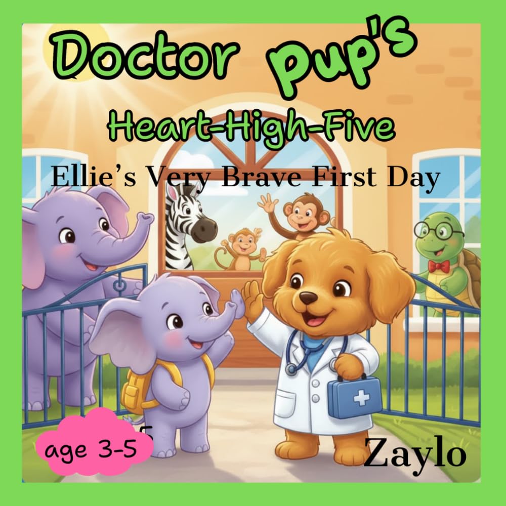 Doctor Pup’s Heart-High-Five: Ellie’s Very Brave First Day