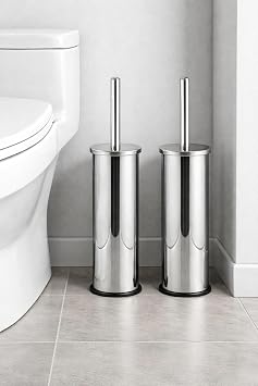 ARVALE 2 Adet Krom WC Paslanmaz Klozet F r as