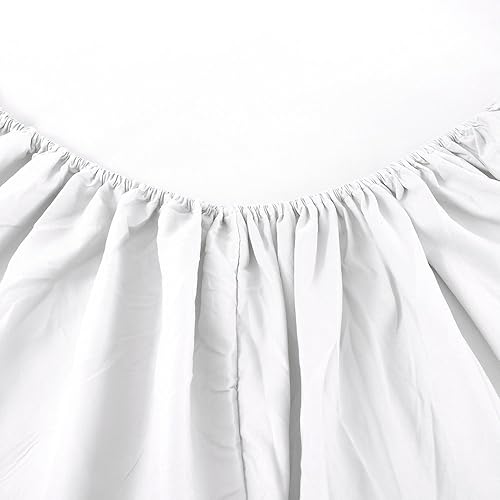Miniatura 6 de Juego de sábanas Sfoothome con 4 clips de sábanas, bolsillos profundos, 2 fundas de almohada extra, resistente a las arrugas, a la decoloración, a