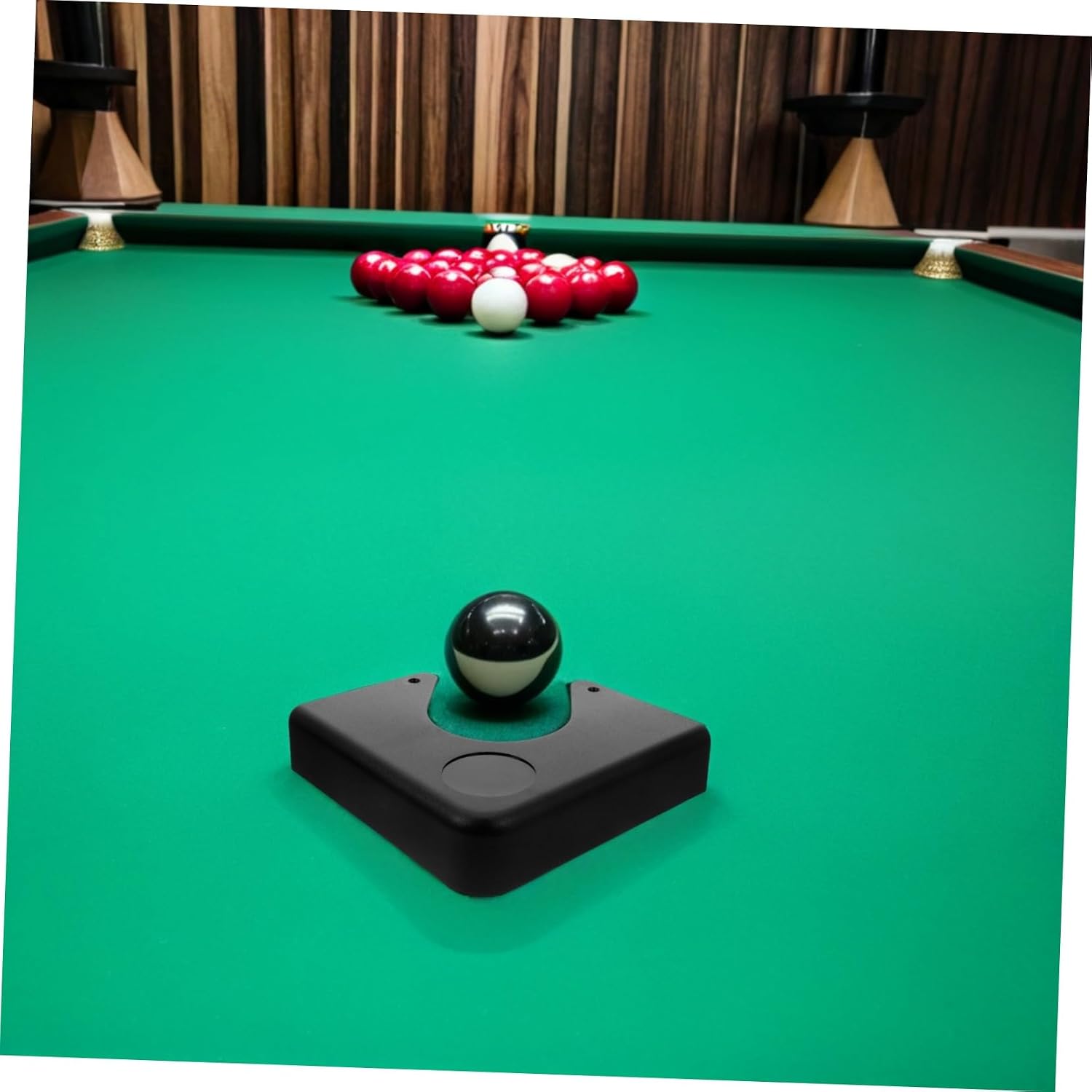2pcs Black Plastic Pool Table Corner Guards Billiard Corner Protector Plates Wear-reducing Snooker Table Accessories Stylish Replacement Parts for Game