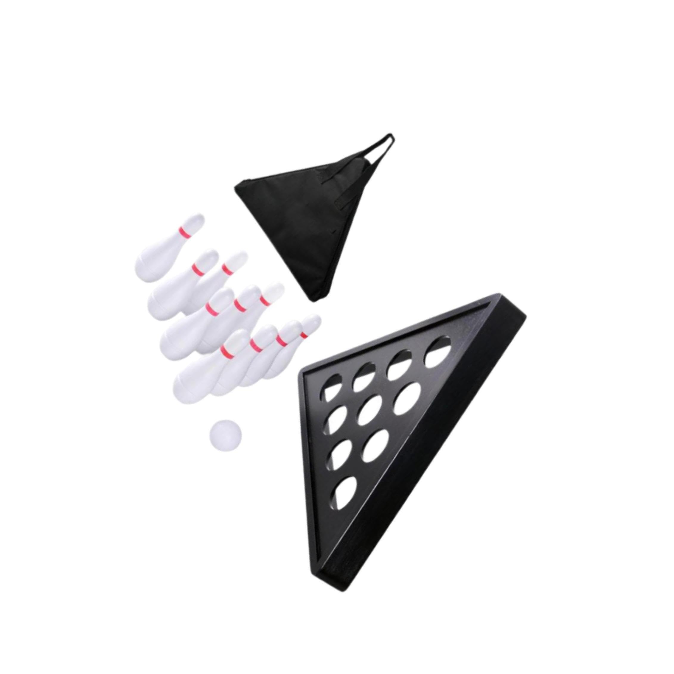Set di 10 birilli da bowling per shuffleboard, realizzati | mini birilli per shuffleboard, divertimento ovunque, gioco da tavolo per bambini, giocattolo