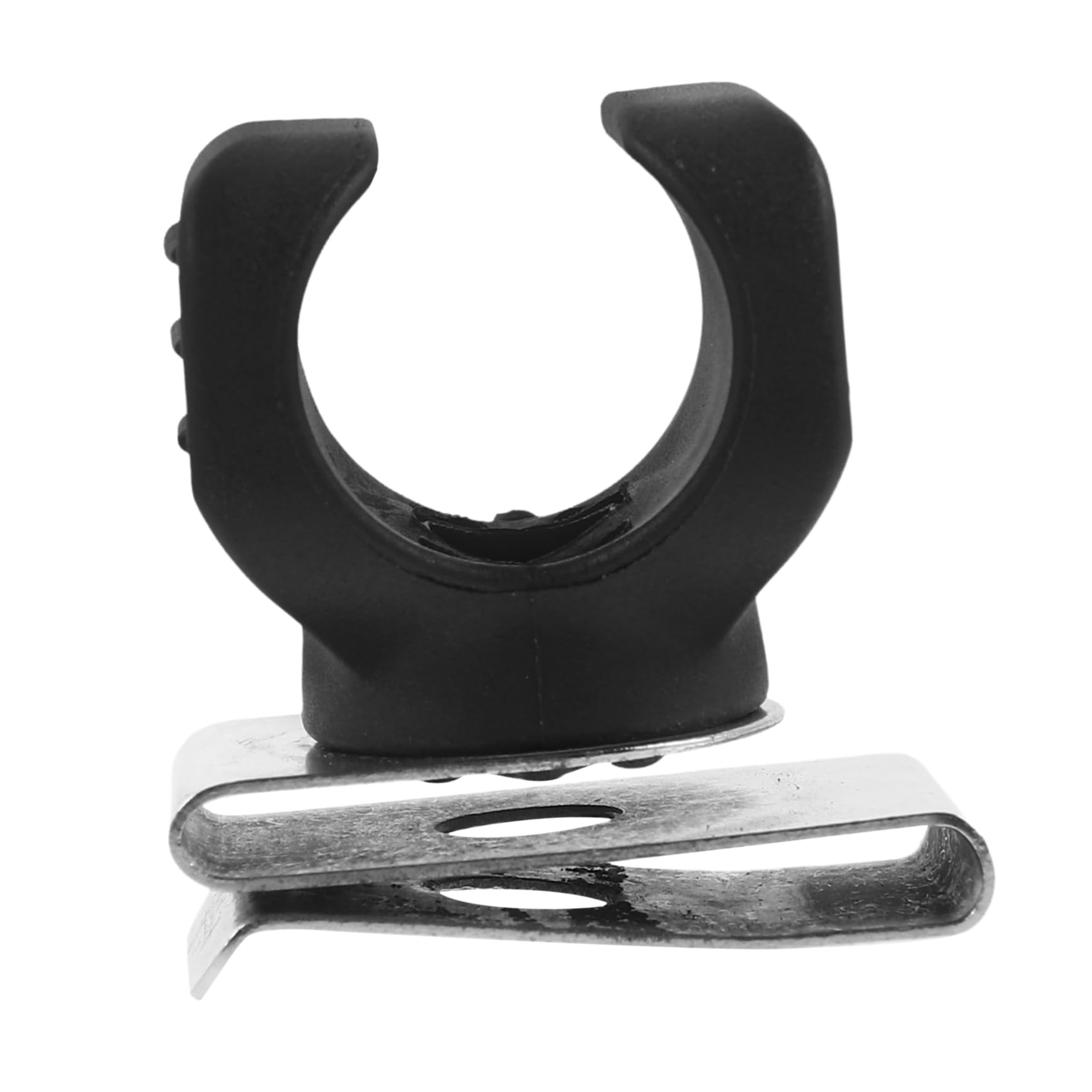 MUCKLILY Hard Hat Flashlight Clip Holder for Enhanced Safety and Efficiency Lightweight Mount Accessory for Construction Workers and DIY Enthusiasts