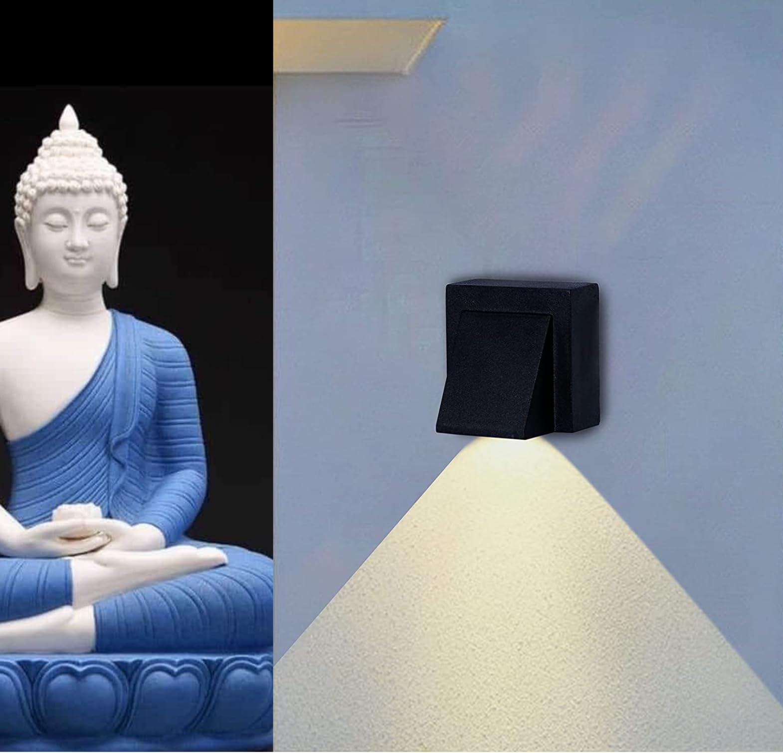 LUMINA Waterproof LED Wall Lights for Indoor and Outdoor Decorative Wall Lamps Brighten Up Your Home with Stylish LED Wall Lighting 1 Way Wall Lights for Living Room, Bedroom, Staircase. Elevation. (B08KS47489) Amazon Price History, Amazon Price Tracker