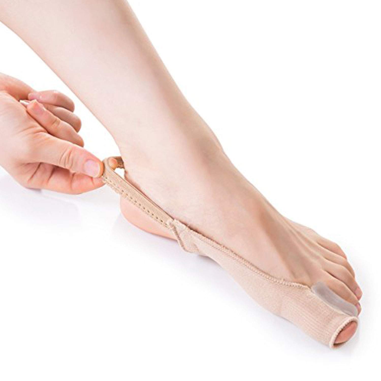 Pedimend Professioneller Hallux Valgus Korrekturgürtel (2 Stück) – Ballenzeh-Korrektor & Unterstützer – hilft bei der Korrektur des Hallux Valgus – reduziert Zehen- und Fußbeschwerden – Fußpflege