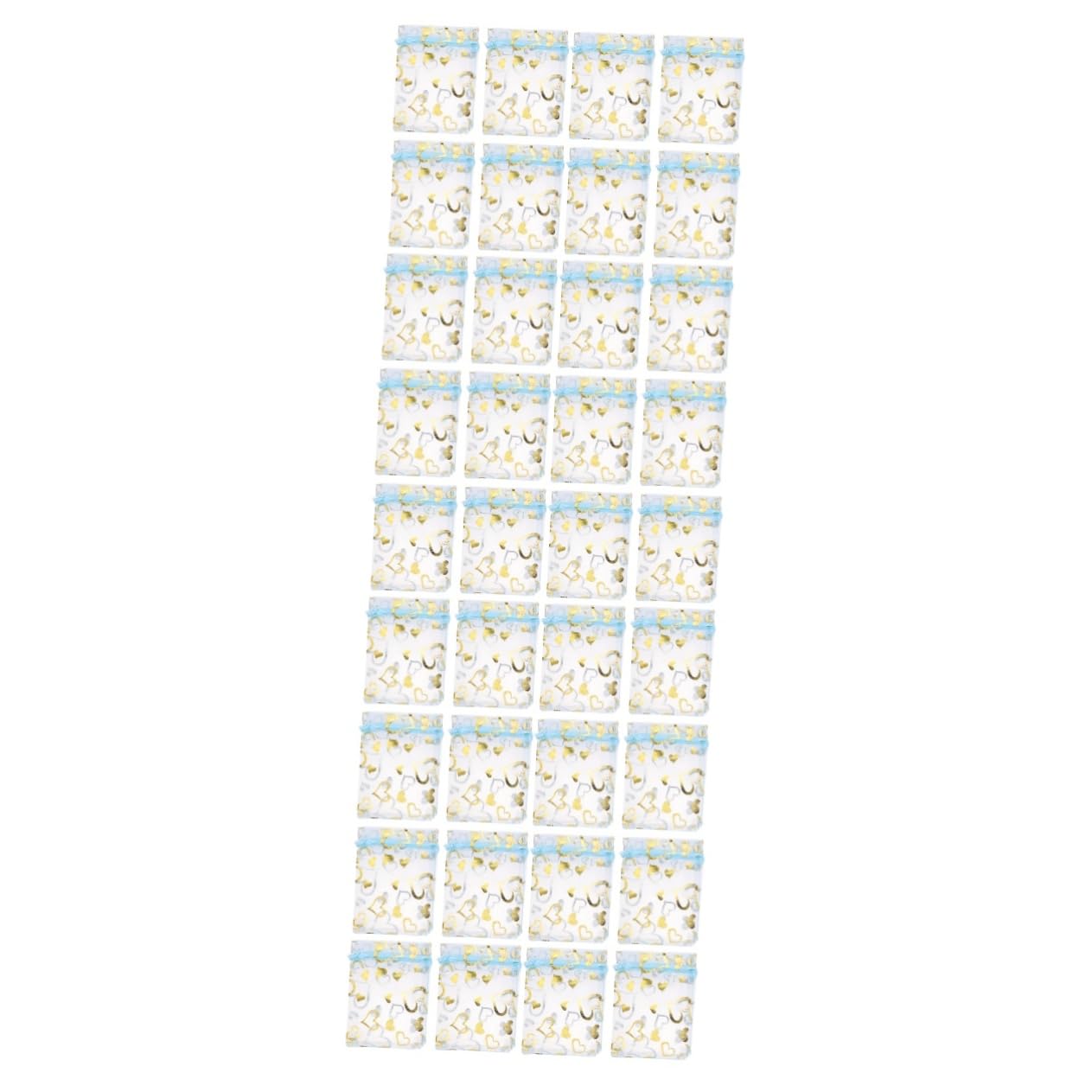Amosfun 300stücke Sky Mesh Drawstring Bags Für Junge Mädchen Elegante Candy Pouches Als Mitgebsel Für Schmuckaufbewahrung Robuste Und Tragbare Aufbewahrungslösung