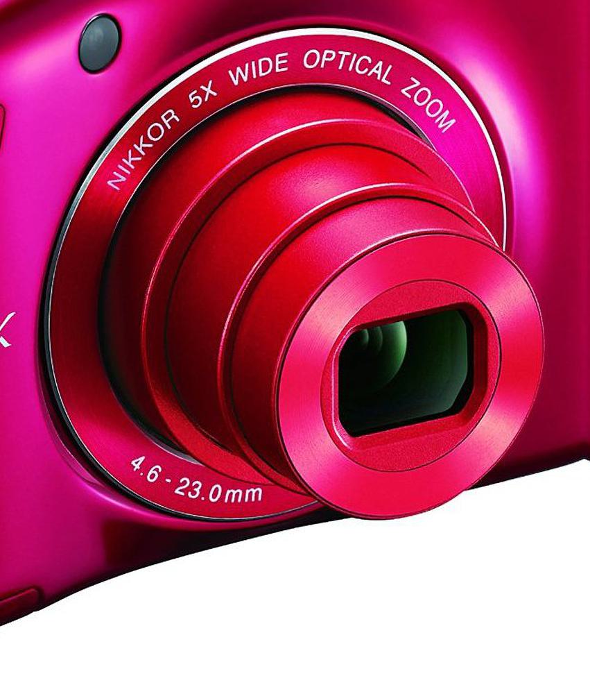 Nikon COOLPIX L32 ピンクのコンパクトデジタルカメラ Nikon COOLPIX L32 ピンクのコンパクトデジタルカメラ Amazon.com