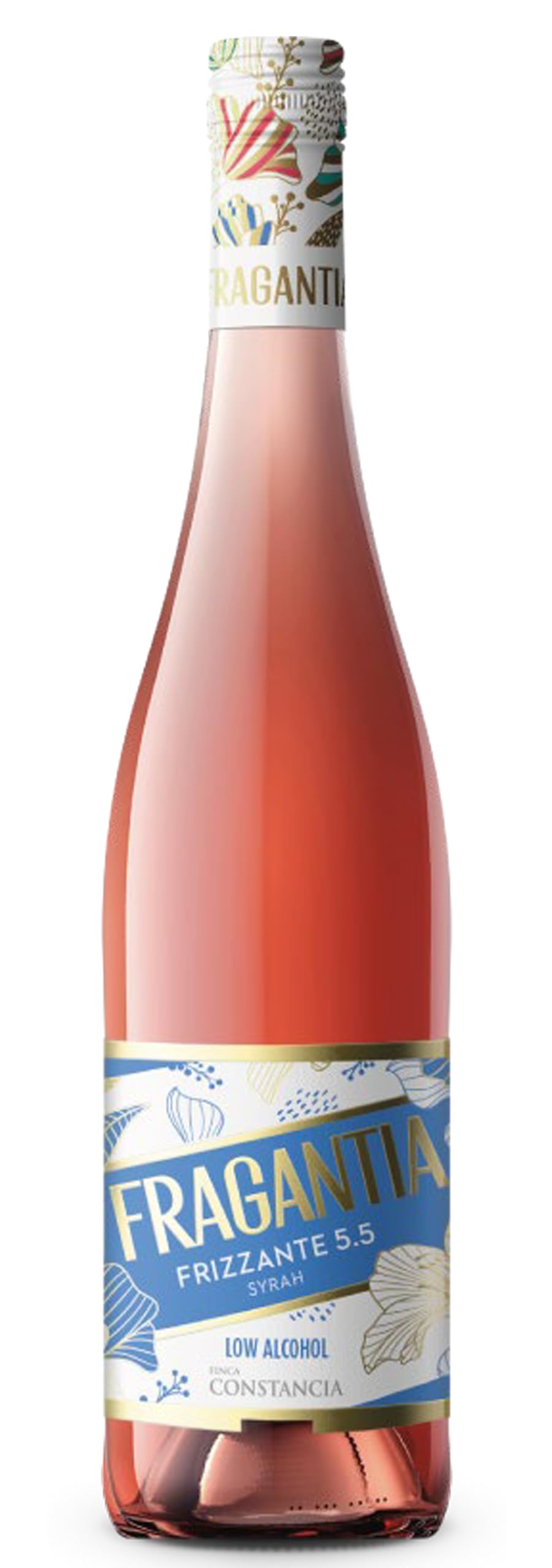 Finca Constancia Fragantia 5.5 - Vino Frizzante Rosado V.T. Castilla - 6 Botellas de 750 ml