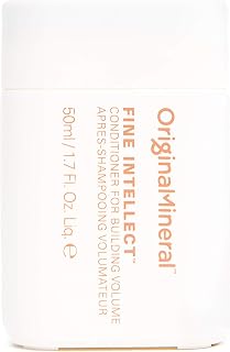 O&M Fine Intellect Hair Conditioner, Light Volume, Nourishment, Fine Hair, Coconut Oil, Australian Extracts, Antioxidants, Color Safe, Sulfate Free, Vegan, Cruelty Free, Made in Australia, 50ml