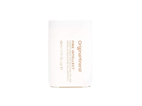 O&M Acondicionador de cabello de intelecto fino, volumen ligero, nutrición, cabello fino, aceite de coco, extractos australianos, antioxidantes,