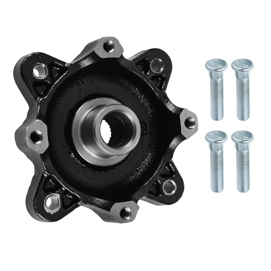 Vorderes Radnaben mit Radbolzen passend für Polaris RZR 900 800-4 570 Ranger 800 Diesel-900 700 ACE 570 900 2009-2019 5137659-067 5142569-067 5136254-067