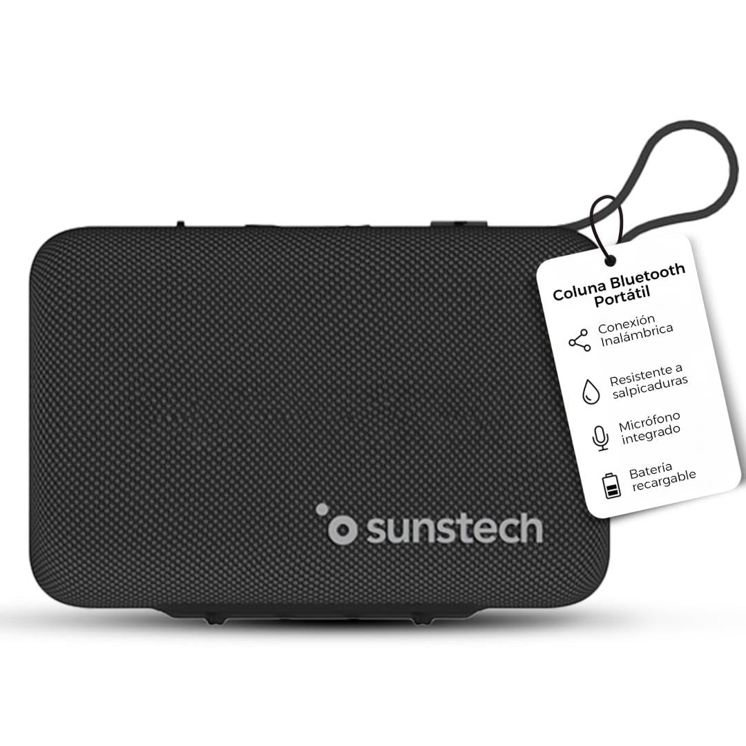 Altavoz con Bluetooth Sunstech Go Beat/ 8W/ 2.0