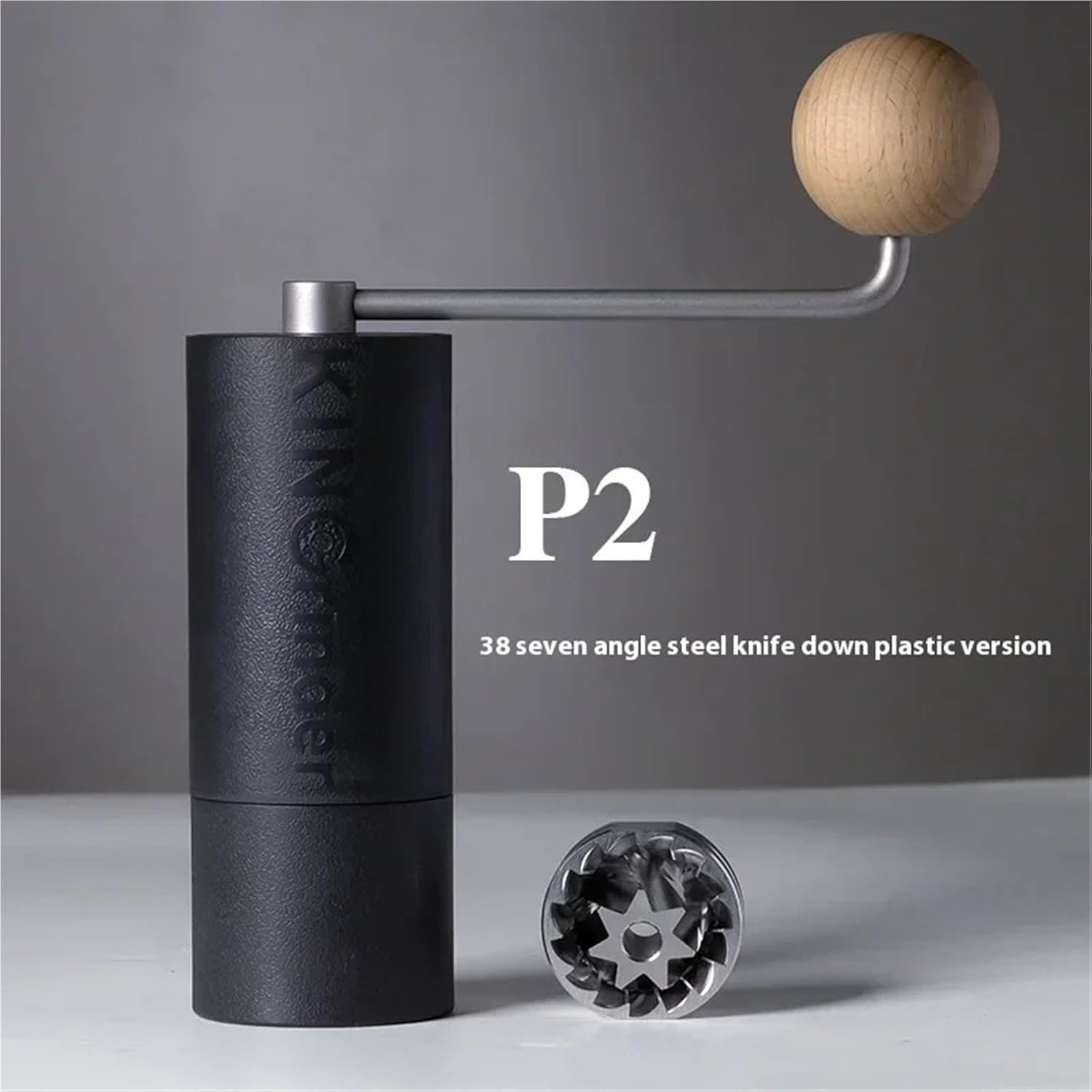 P2 Series Coffee Bean Manual Grinder Italian Coffee Precision Hand Grinder Portable Outdoor Home Coffee Grinder