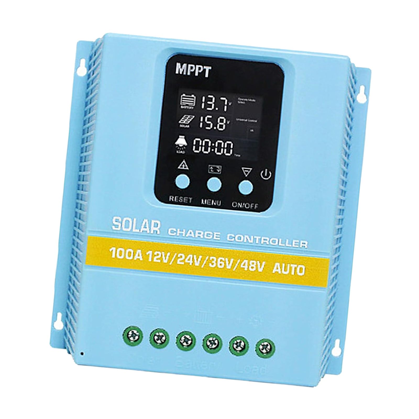 Intelligent MPPT Solar Panel Regulator Auto Charging Efficient with Backlight Display Auto Charging Intelligent MPPT
