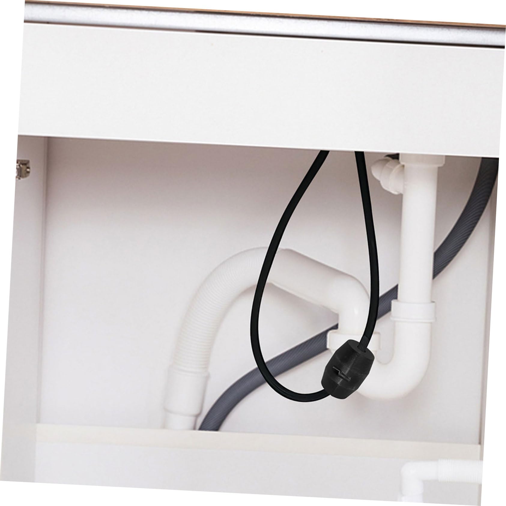 Palla Peso Gravità per Tubo Rubinetto Cucina Estraibile Nero | Abs Resistente, Retrazione Automatica del Flessibile, Design Moderno e Compatto