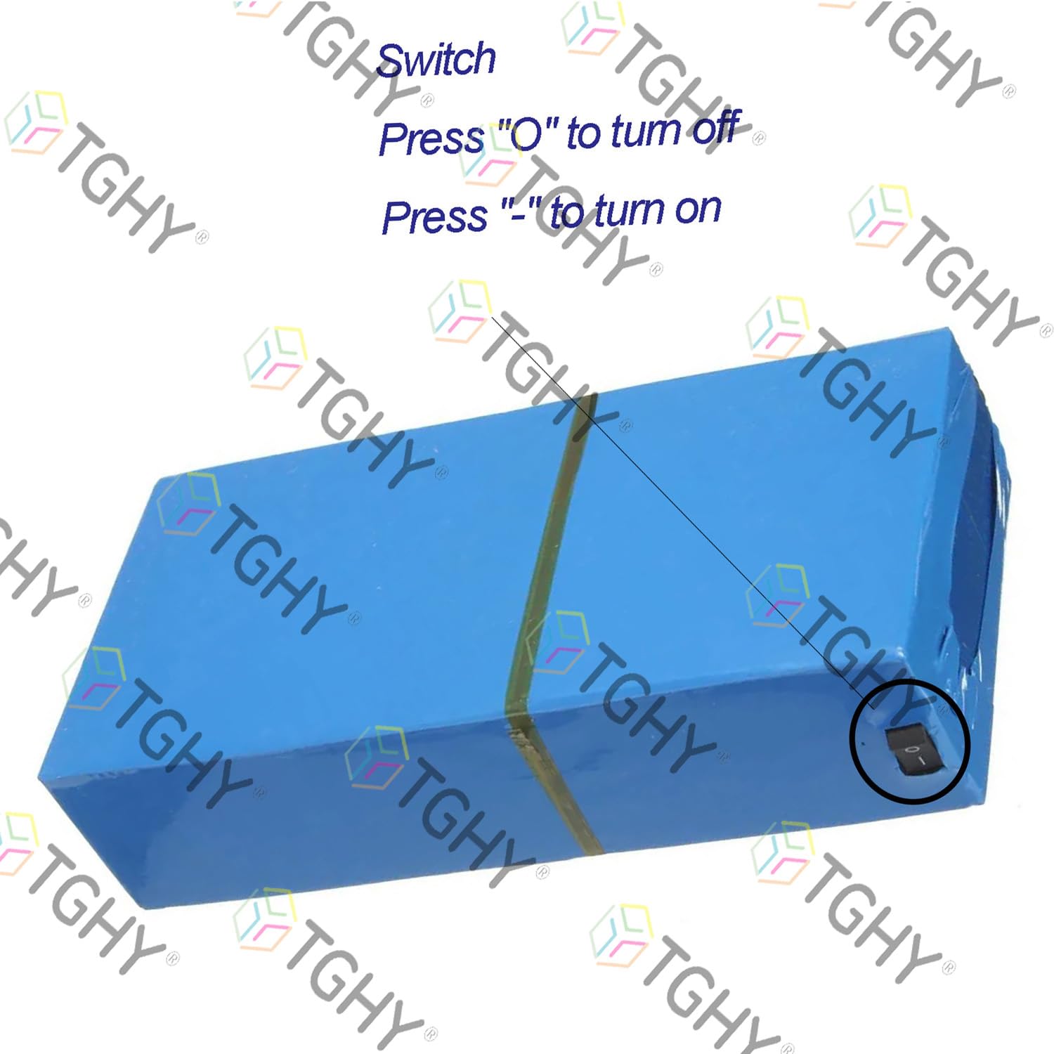 TGHY 12V DC 20000mAh Polymer-Lithium-Akku, 12-Volt-tragbare Akkus mit Ladegerät für LED-Lichtleisten/Alarmanlagen/Außengeräte, Notstromversorgung