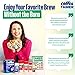 Coffee Tamer Acid Reducer – 50 Packets – Transforms Regular Coffee to Low Acid – All-Natural Minerals – Reduces Acidity by 90% – Keto Friendly, Sugar Free, Non-GMO