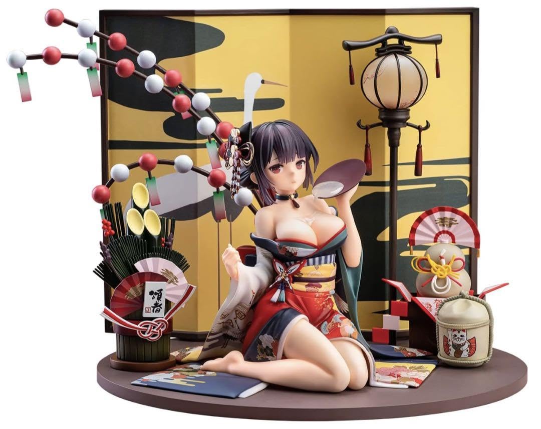 エレイン 正月Ver. 「機動戦隊アイアンサーガ」 1/6 塗装済み完成品 特典】機動戦隊アイアンサーガ エレイン 正月Ver. 1/6 完成品