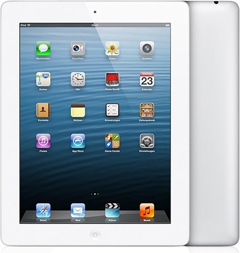 Apple iPad con pantalla Retina MD513LL/A (16GB, Wi-Fi, blanco) 4ª generación (renovado)
