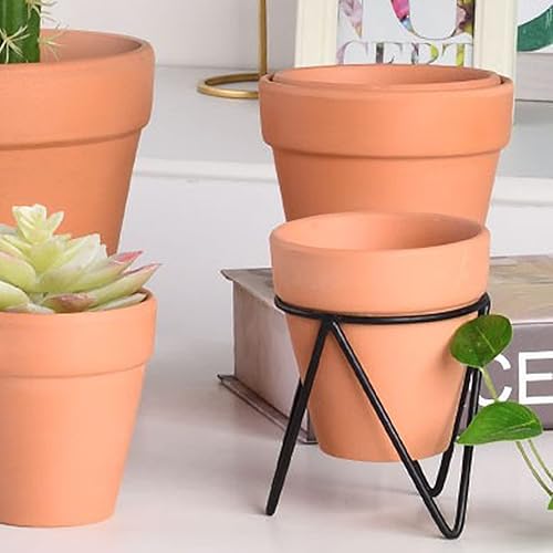 Miniatura 4 de 80 unidades2.96 pulgadas Clampooing Pot White Claundllar Pot Mini Maceta, Utilizado para Mini o Jugosa Plantación de Plantas Macetas de