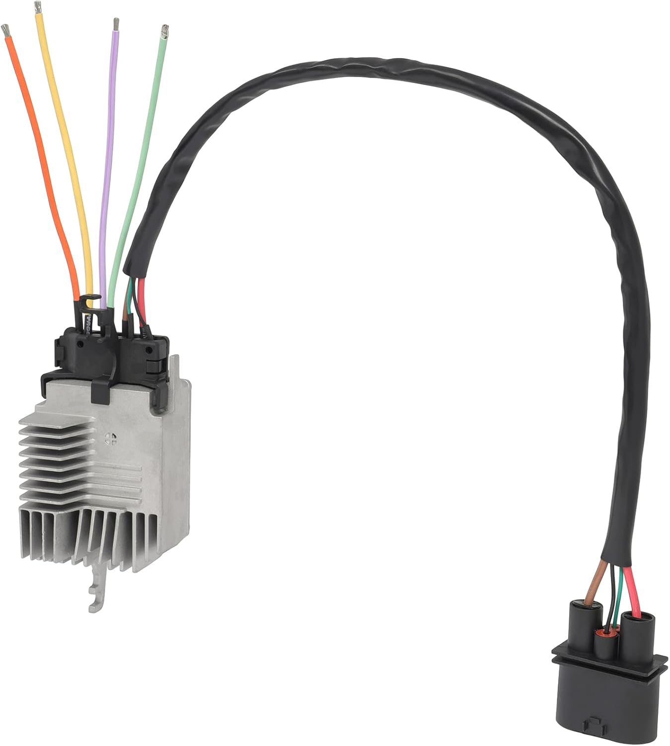 Engine Radiator Cooling Fan Control Module Replacement for 2002-2009 for Audi A4 Quattro，2009-2013 for Toyota Corolla，2007-2010 for Mazda 5，2008-2014 for Lexus IS F Replace with 8E0959501AG