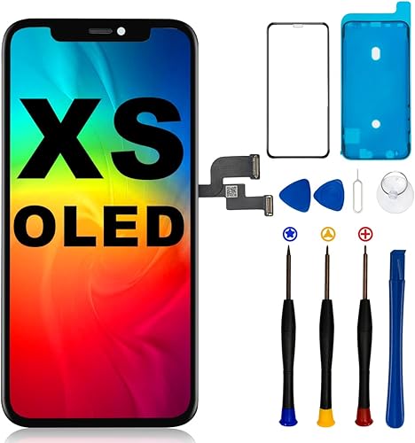 [OLED] para iPhone Xs Reemplazo de pantalla de 5.8 pulgadas [NO LCD] Pantalla 3D Touch Frame Asamblea Digitalizador para Modelo A1920, A2097, A2098,