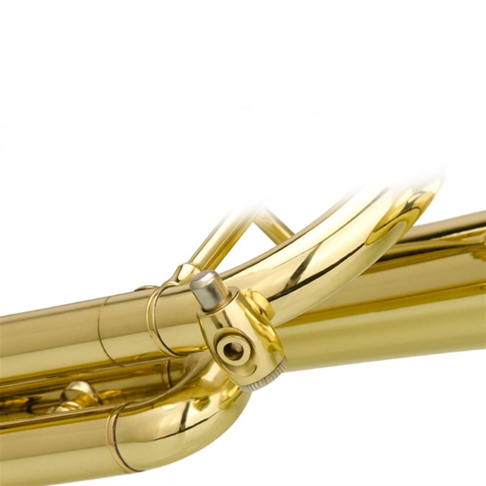 Trompeta de Estudiante Trompeta Profesional Instrumento Musical Principiante Nivel De Juego Niños Adulto B Lacado Plano Oro Trompeta de Estudiante