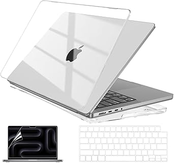 Coque Pour MacBook Pro 16 Pouces M4 M3 M2 M1 Pro/Max 2024 2023 2021, Protection Rigide Slim Motif Chats Noir Et Blanc - Informatique