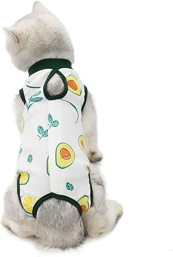 Traje de recuperación quirúrgica profesional para gatos, alternativa de cuello electrónico para gatos y perros, uso después de una cirugía, traje de