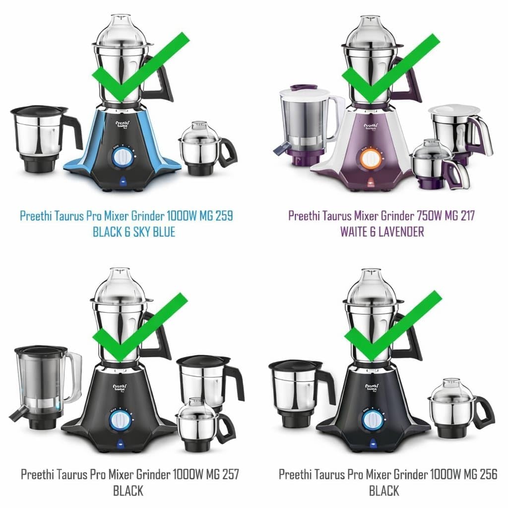 1 Year Guarantee | Mixer Jar Compatible with Zodiac Preethi & Preethi Steele Mixer Grinders — Amazon image 8