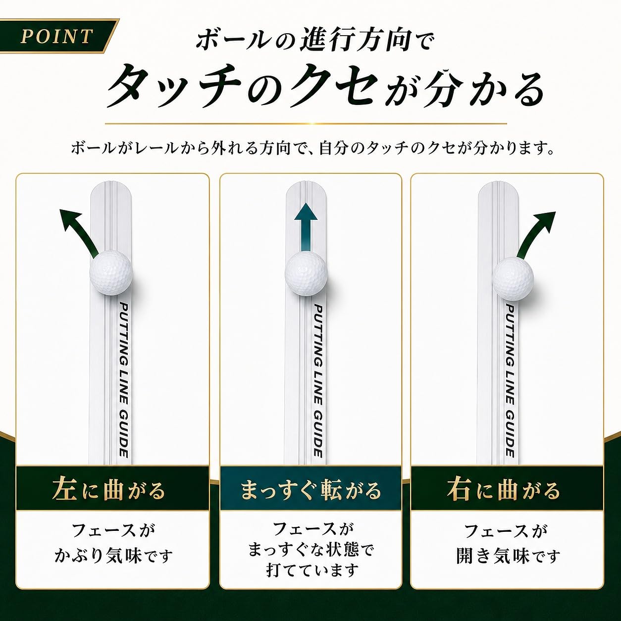 Amazon | 【正規品】パット練習 パッティングラインガイド