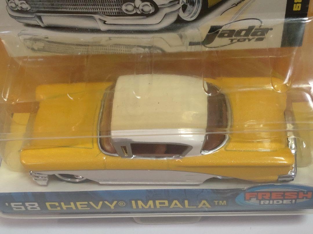 Amazon.co.jp: jadatoys '58 Chevy impala ツートン : おもちゃ