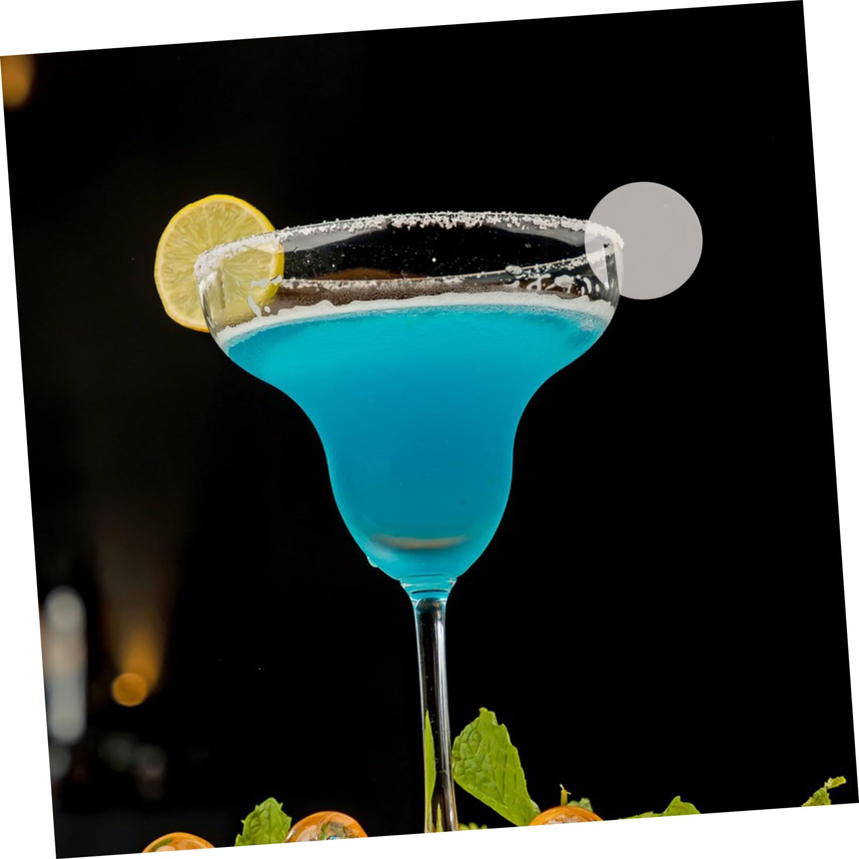 Étiquettes de Boissons Acryliques Rondes Marqueurs à Vin Réutilisables 60pcs Décoration et Reconnaissance Accessoires de Fête pour Verres à Vin en Restaurant et Famille
