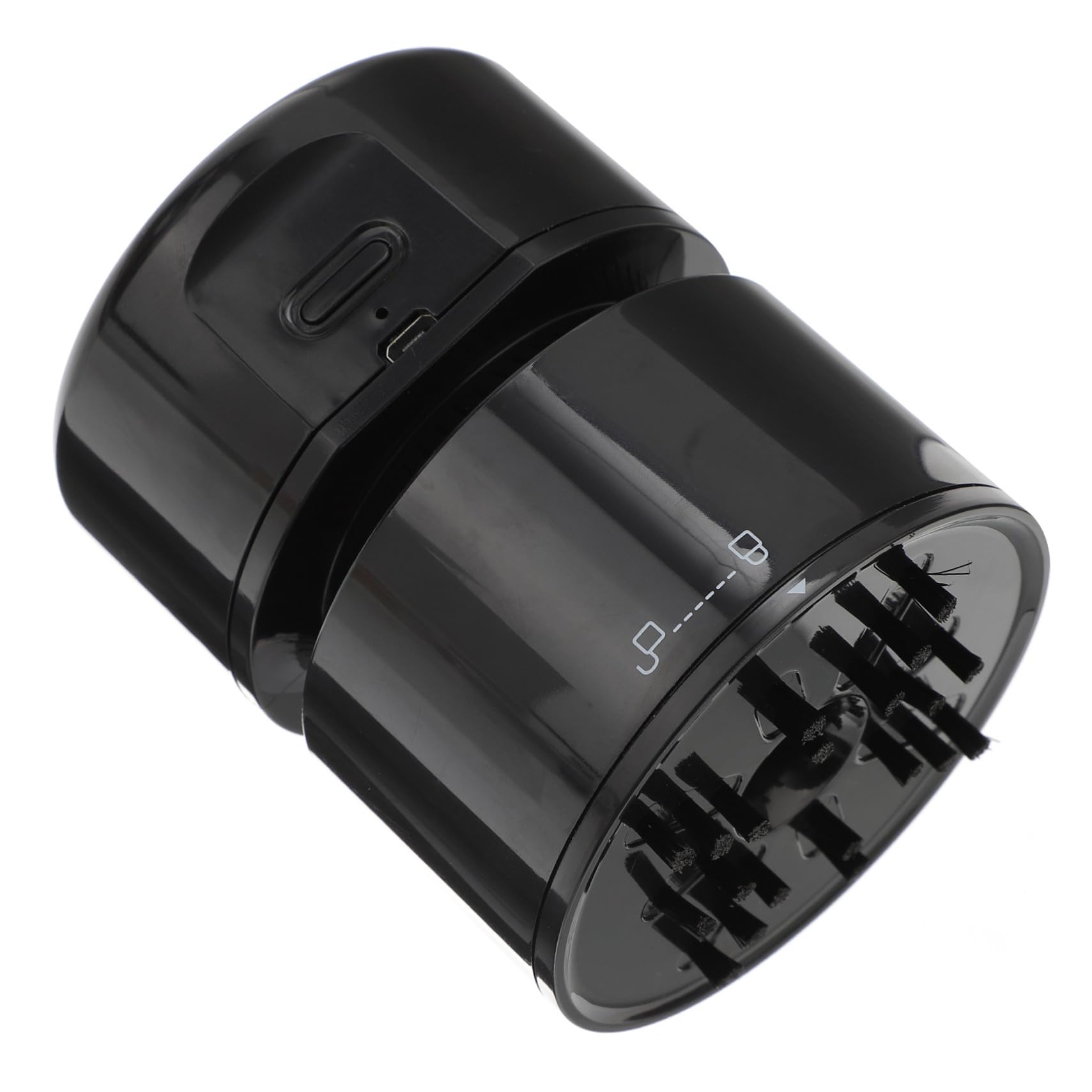 Mini Aspirateur de Bureau USB Noir en Plastique, Compact