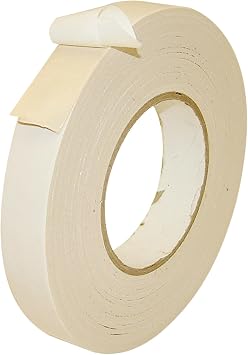 Scapa 174/NAT136 174 Double Coated Cloth Carpet Tape 1" x 36 yd., Natural