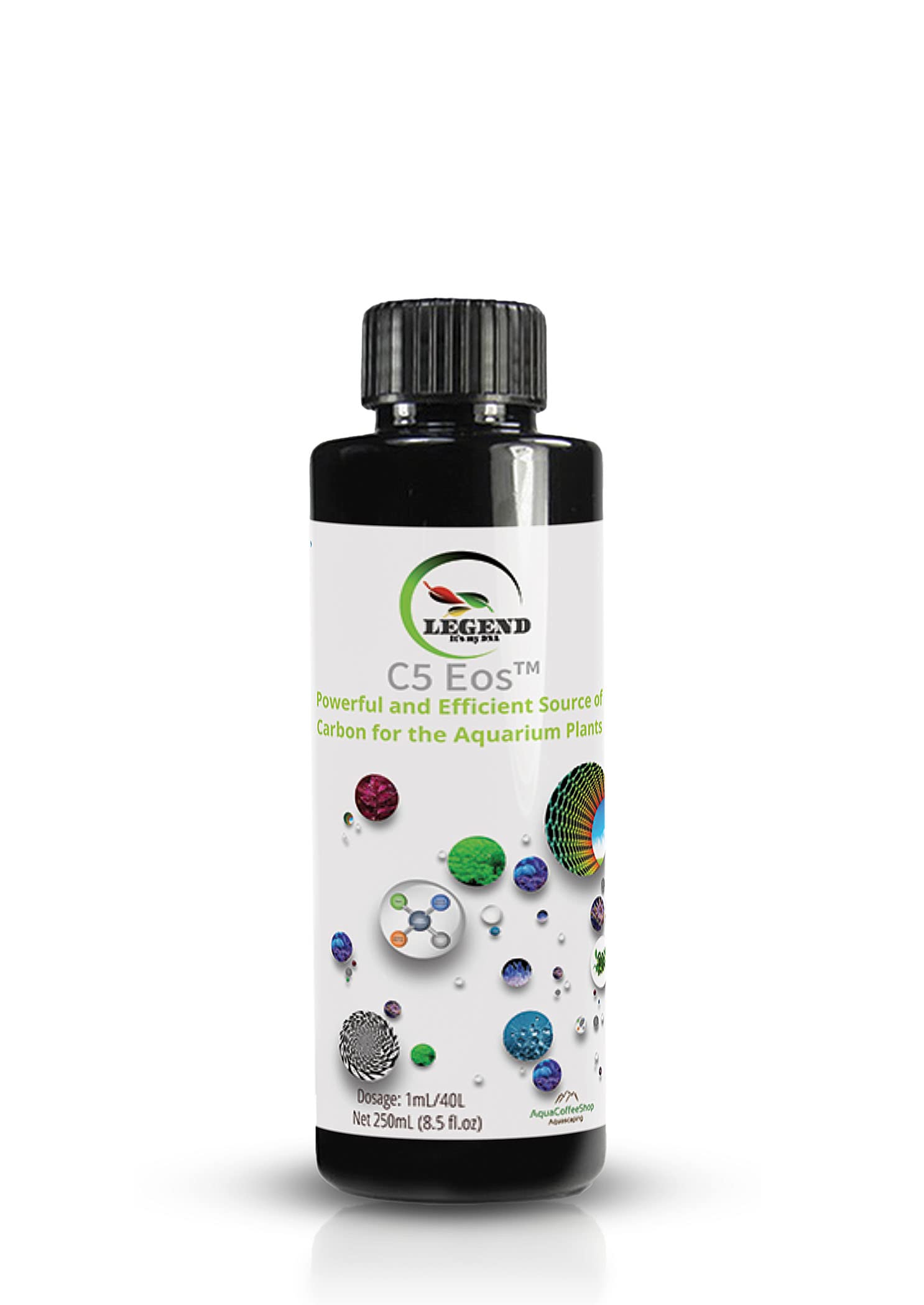 Legend C5 Eos płynny węgiel 100 ml, 250 ml, 500 ml, 1000 ml CO2 nawóz do roślin akwariowych (5000 ml)