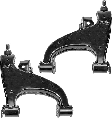 Miniatura 923 de Detroit Axle - Kit de brazos de control delanteros de 4 piezas para Chevrolet Aveo Aveo5 Pontiac G3 Wave Wave5 Suzuki Swift+, 2 brazos de control