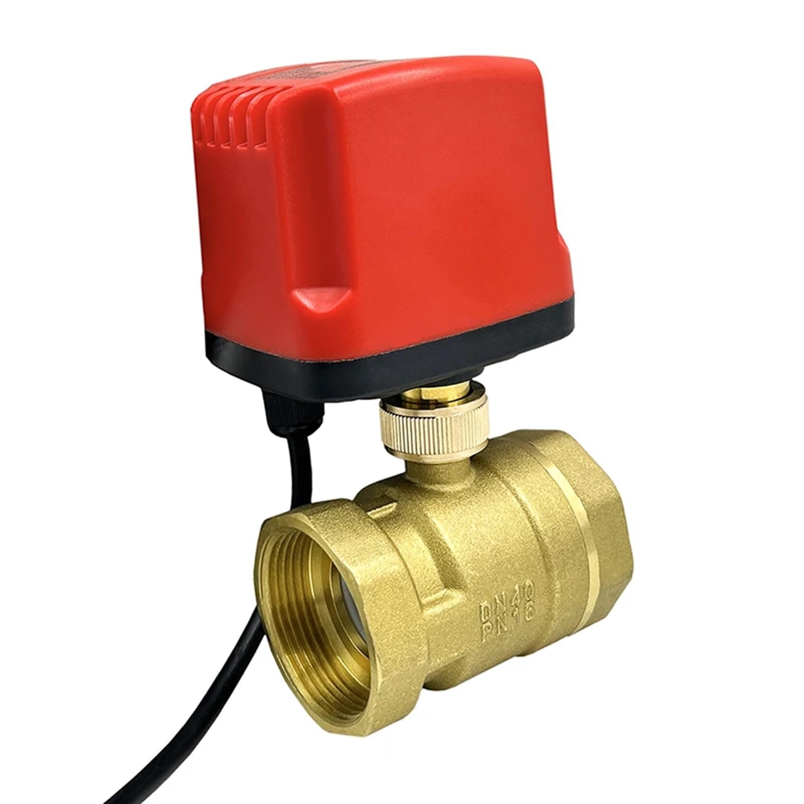 2-żyłowy/3-przewodowy zmotoryzowany zawór kulowy wodoodporny IP65/3-drożny DN15 DN20 DN25 Zawory elektryczne z gwintem żeńskim 12V 24V 220V (3-way-ac220v-cr04,1-1/4 cala)